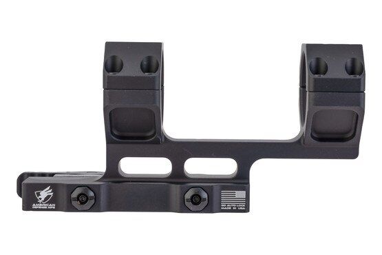Anodized black 34mm scope mount, 1.93" height.